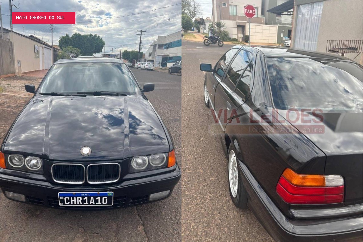 BMW com placa de colecionador vai a leilão por R$ 30 mil em MS; 56 veículos apreendidos também são leiloados