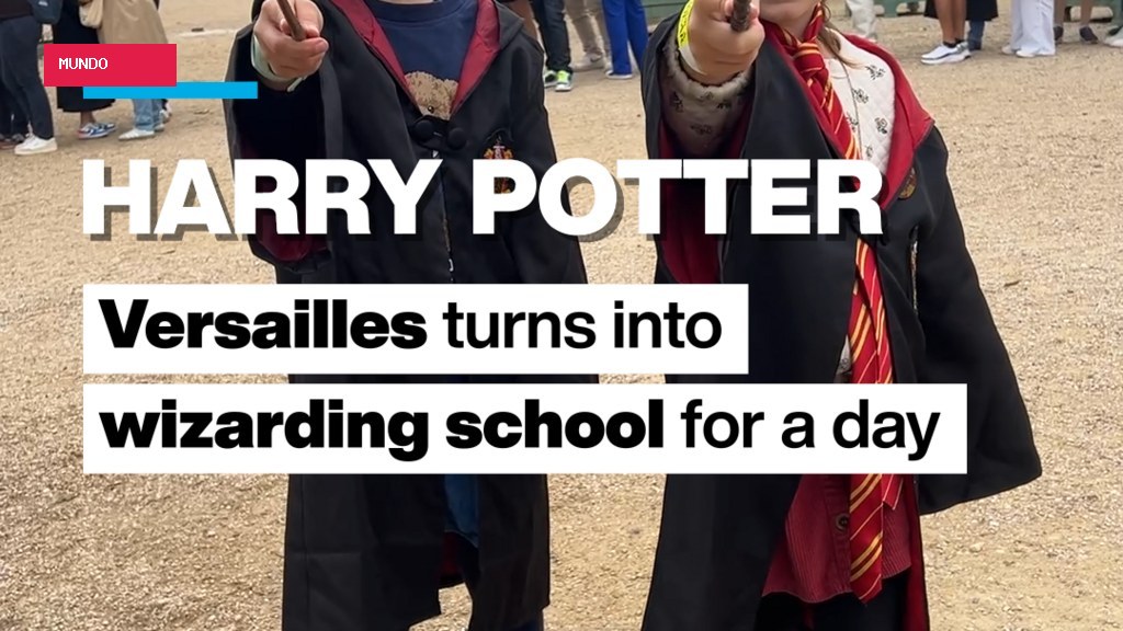 Harry Potter: Versailles turns into wizarding school for a day