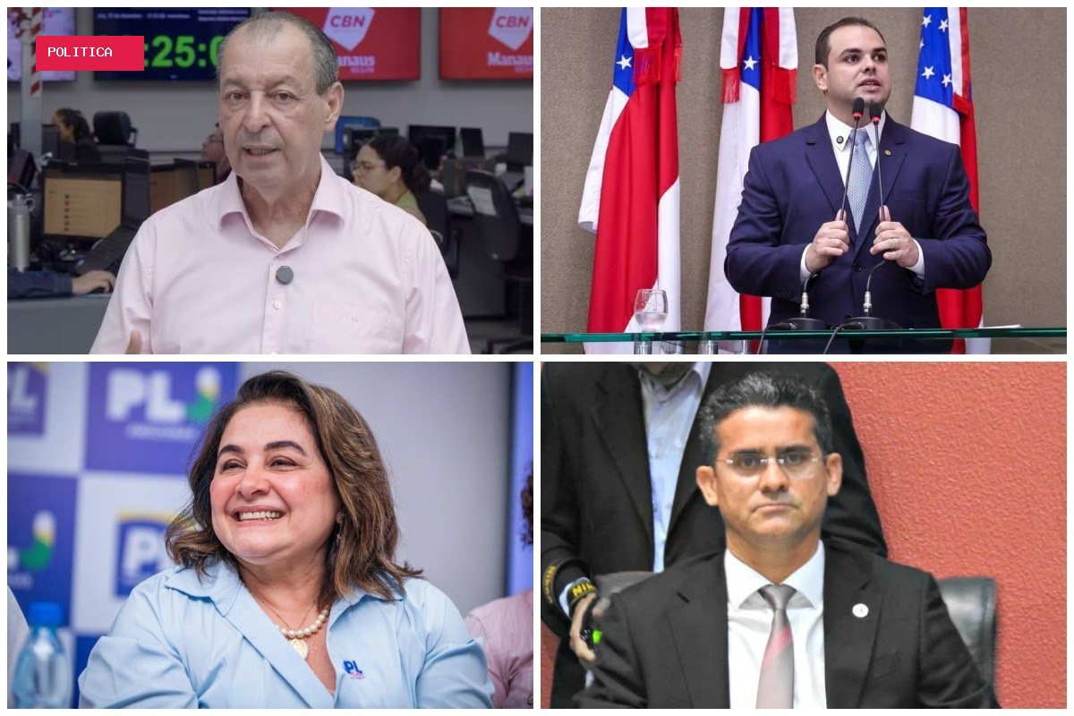 Quaest no AM: Omar, 26%; Cidade, 18%; Maria do Carmo, 16%; David, 15%