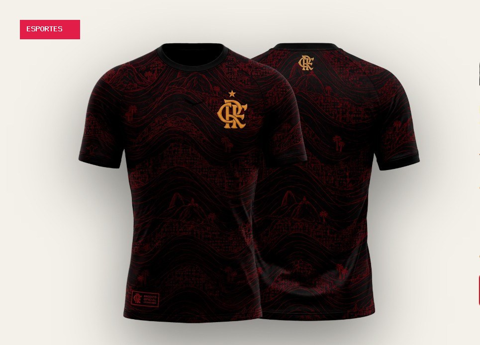 Flamengo anuncia finalistas para a escolha do Manto da Nação
