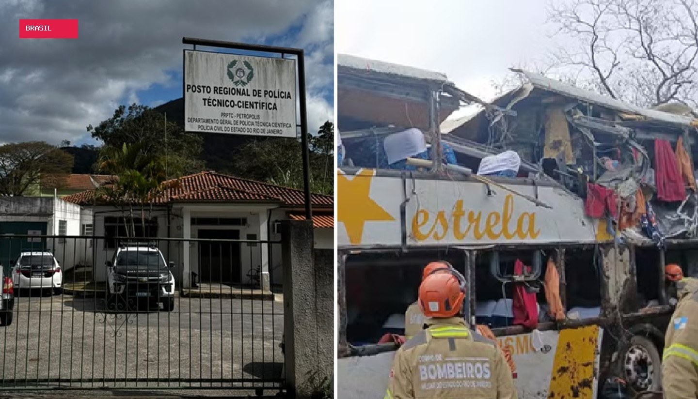 Parentes buscam informações no IML após acidente com 10 mortos em Petrópolis: 'Não sei se morreu, se está