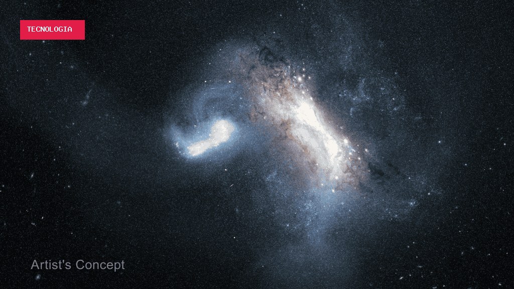 Hubble revela galáxia que se fundiu com a Via Láctea há 11,8 bilhões de anos