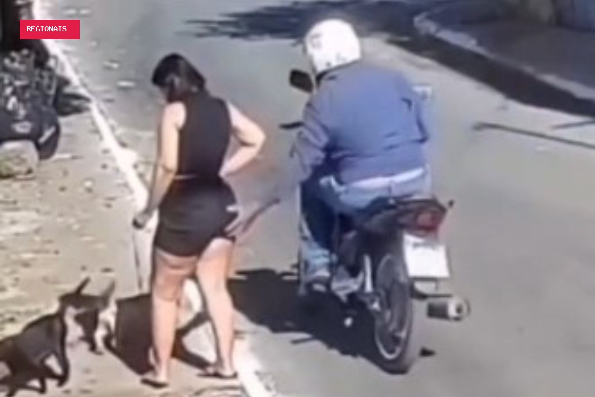 Homem passa a mão em bunda de mulher na rua e PCGO investiga assédio