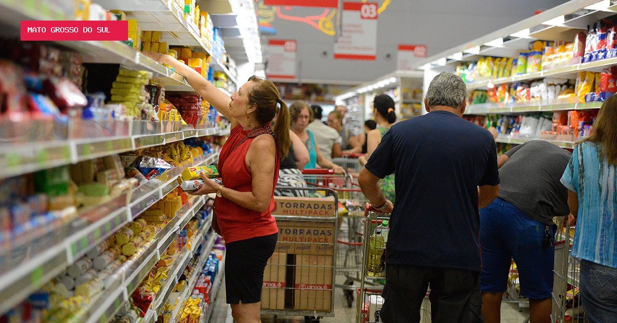 Cesta básica cai 4,37% em Campo Grande e custa R$ 809,08