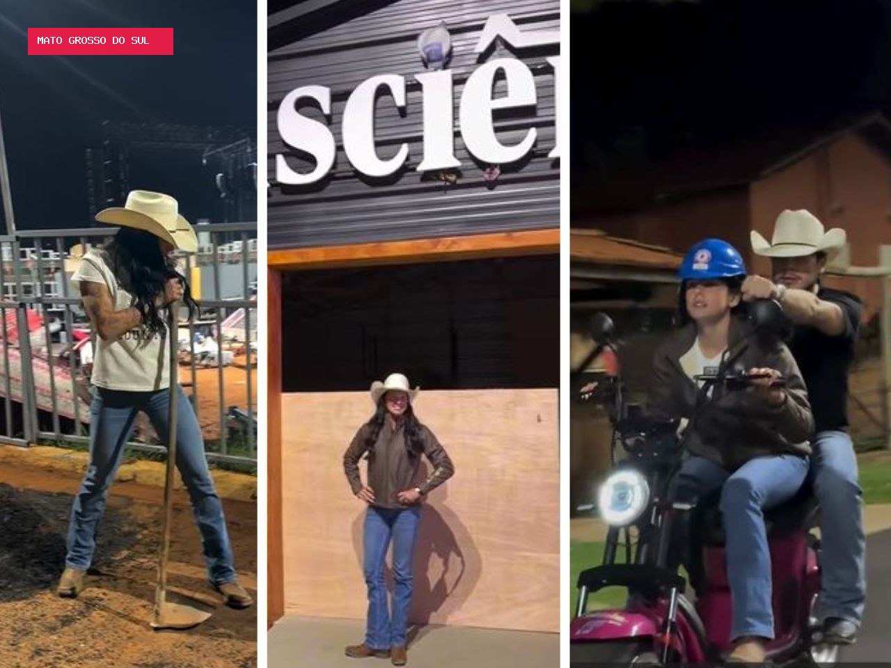 Ana Castela faz tour pela madrugada e mostra os bastidores da Festa do Peão de Barretos