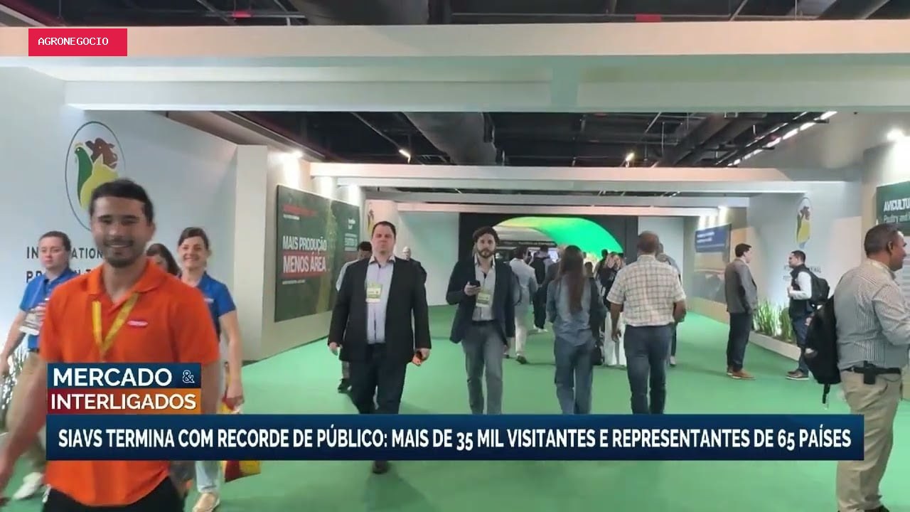 Siavs 2026 registra recorde de público com 35 mil visitantes de 65 países