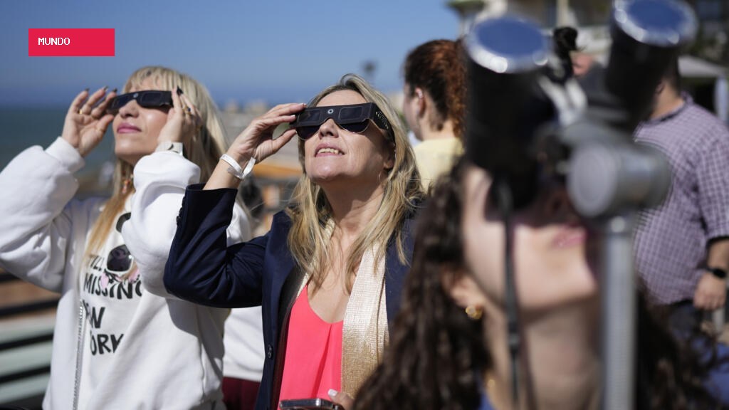 Live: Millions of skywatchers in Europe prepare for total solar eclipse