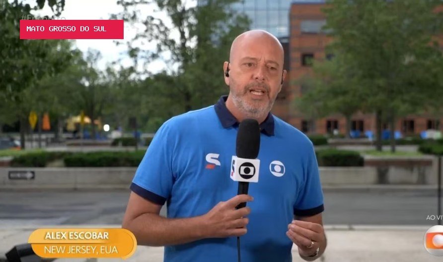 Alex Escobar foi comissário antes da Globo e teve ajuda de Galvão Bueno na carreira