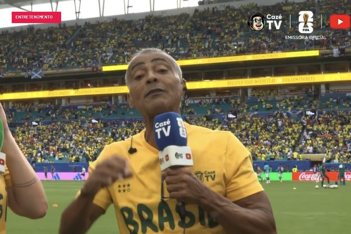 Justiça nega recurso de Romário contra penhora de valores da CazéTV