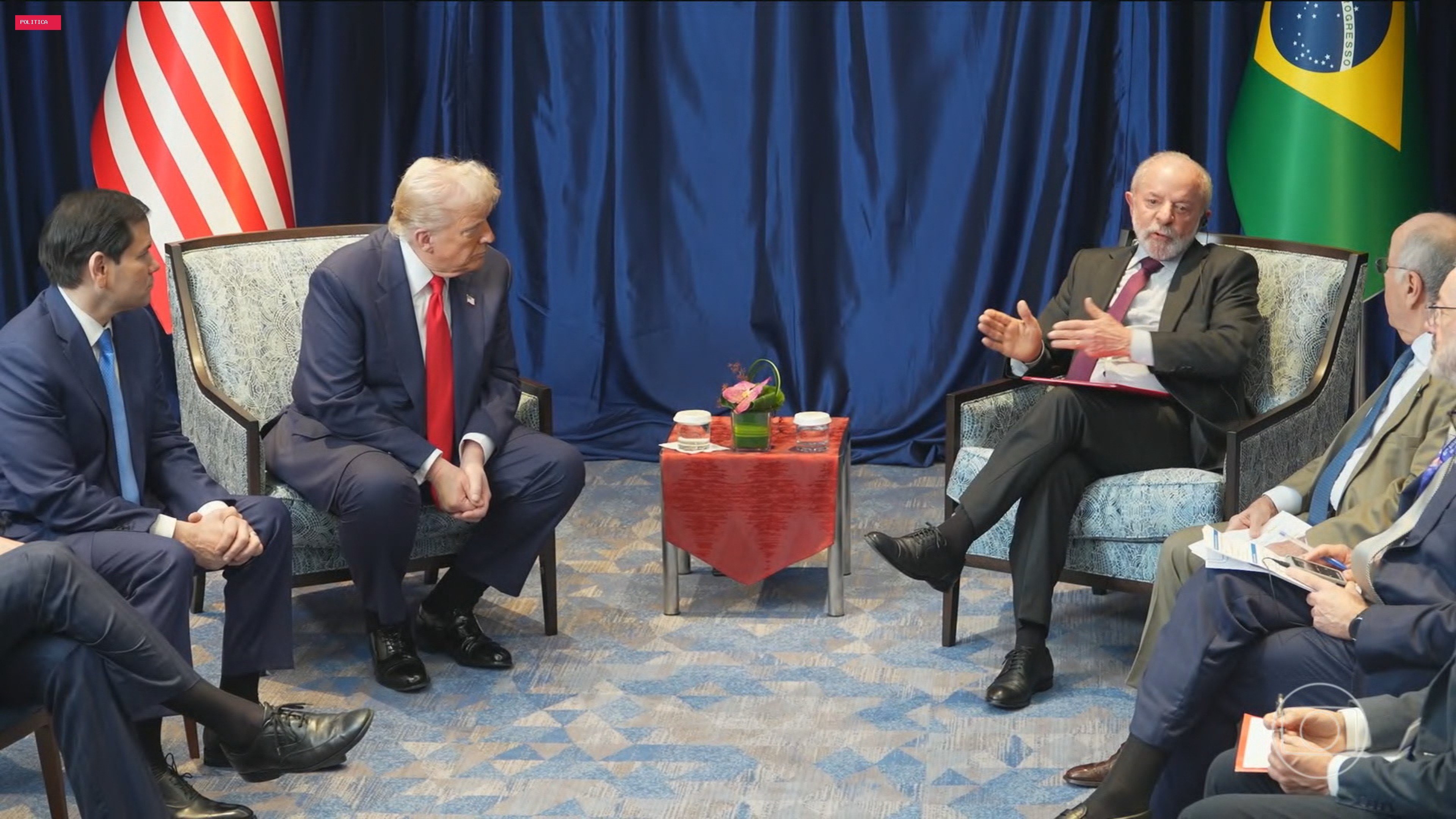 Em meio à tensão com EUA, Lula diz a aliados que pode falar com Donald Trump; data ainda não está definida