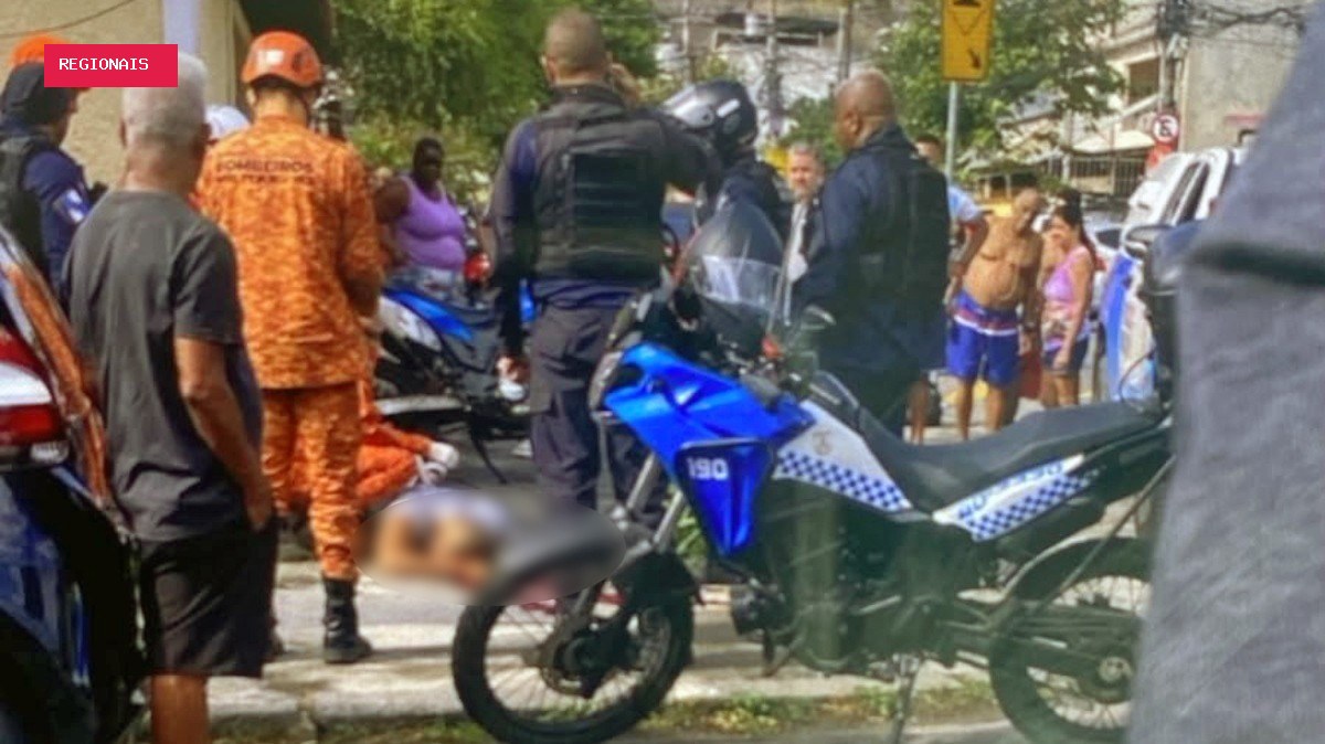 Vídeo mostra momento em que PM é morto a tiros por homens que descem de carro no Rio