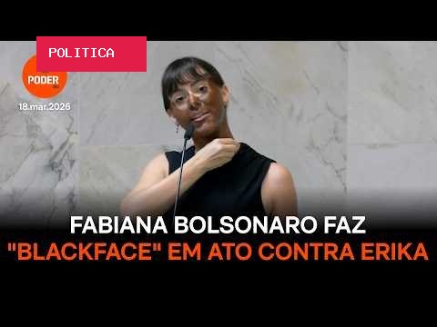 MP pede arquivamento de ação sobre “blackface” de Fabiana Bolsonaro