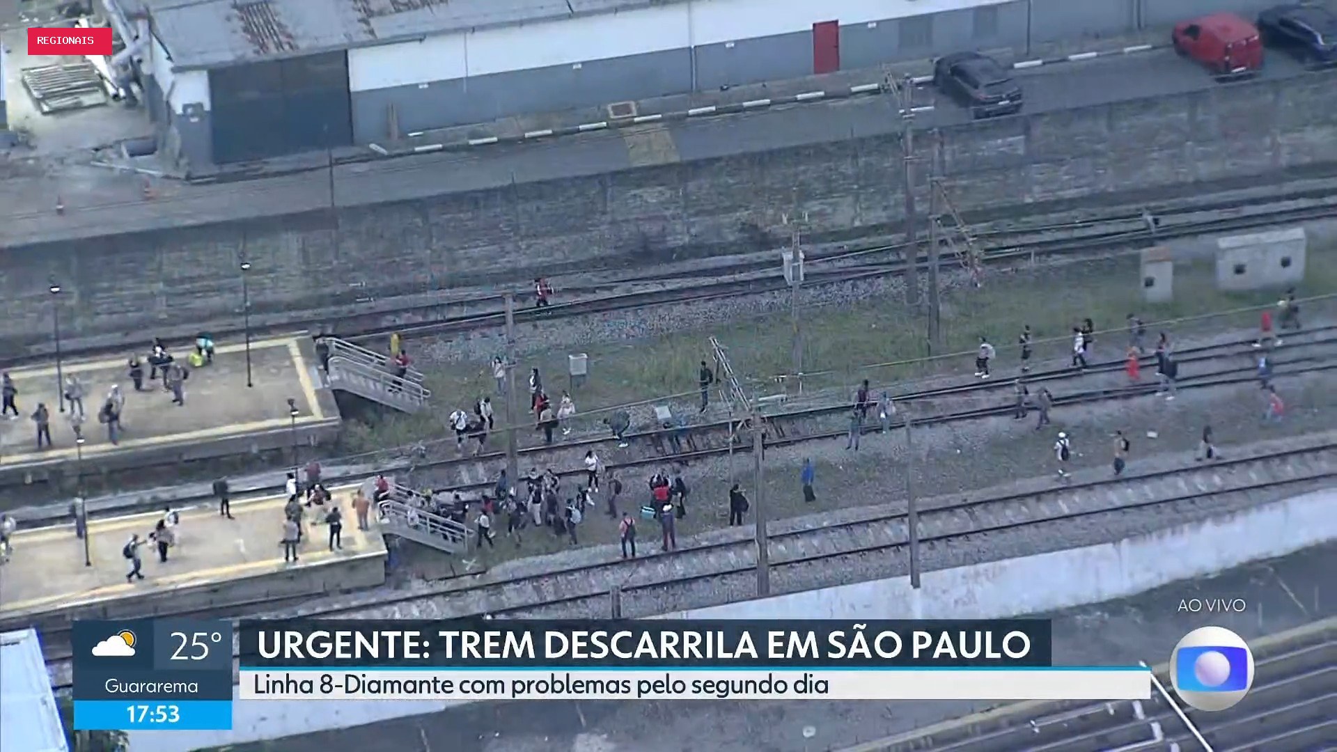 ViaMobilidade pode ser multada pela Artesp em até R$ 4 milhões por descarrilamento de trem na Linha