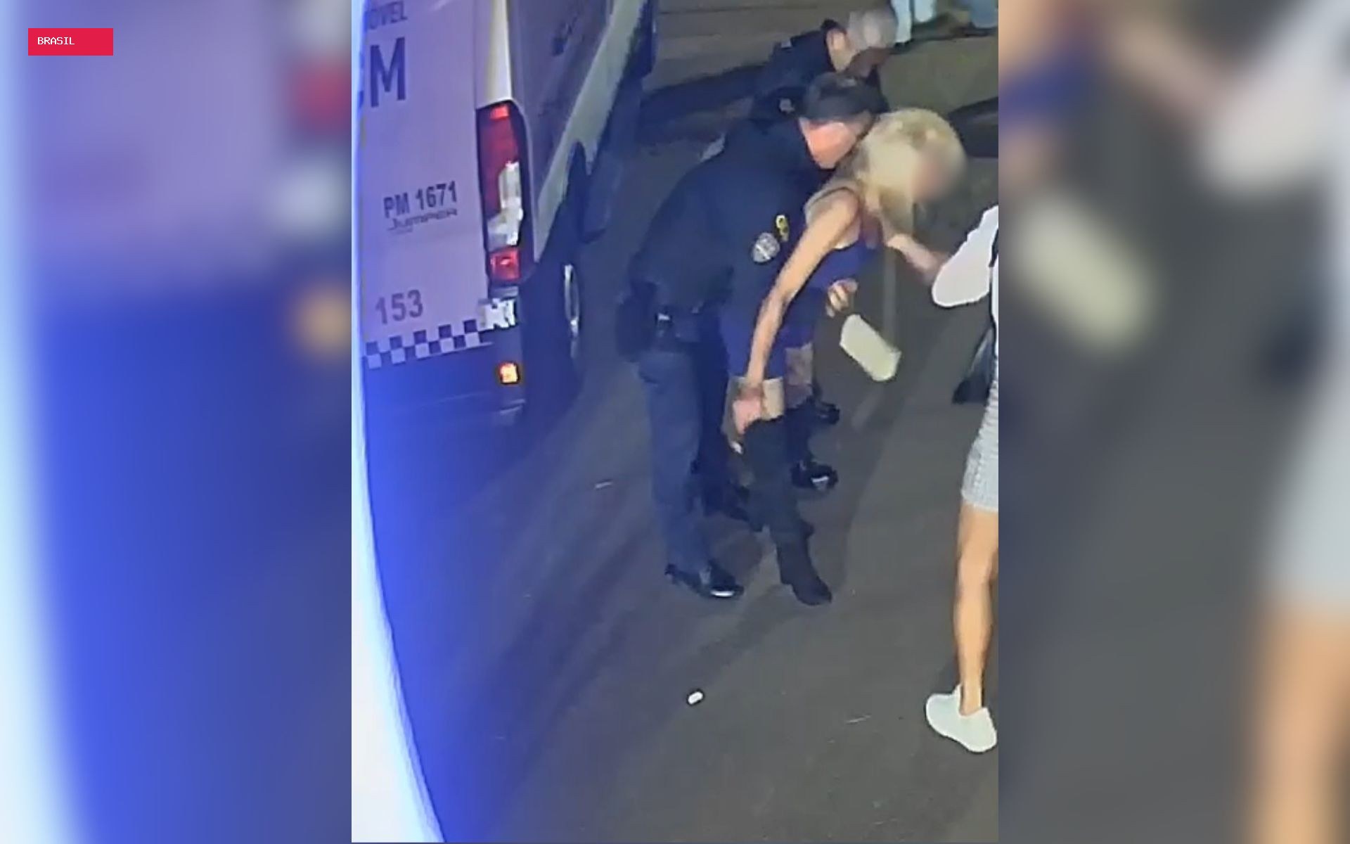 Mulher é salva por guarda municipal ao se engasgar com pedaço de carne em exposição agropecuária no