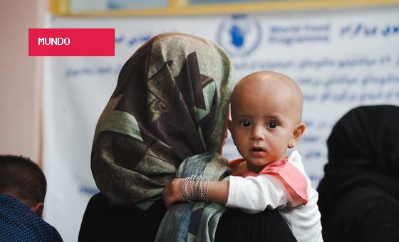 Unicef alerta para colapso no auxílio a 3,7 milhões de crianças afegãs desnutridas
