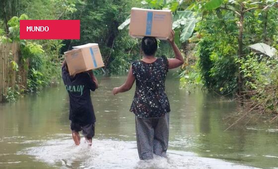 Cheias em Mianmar agravam crise alimentar e mobilizam ajuda urgente