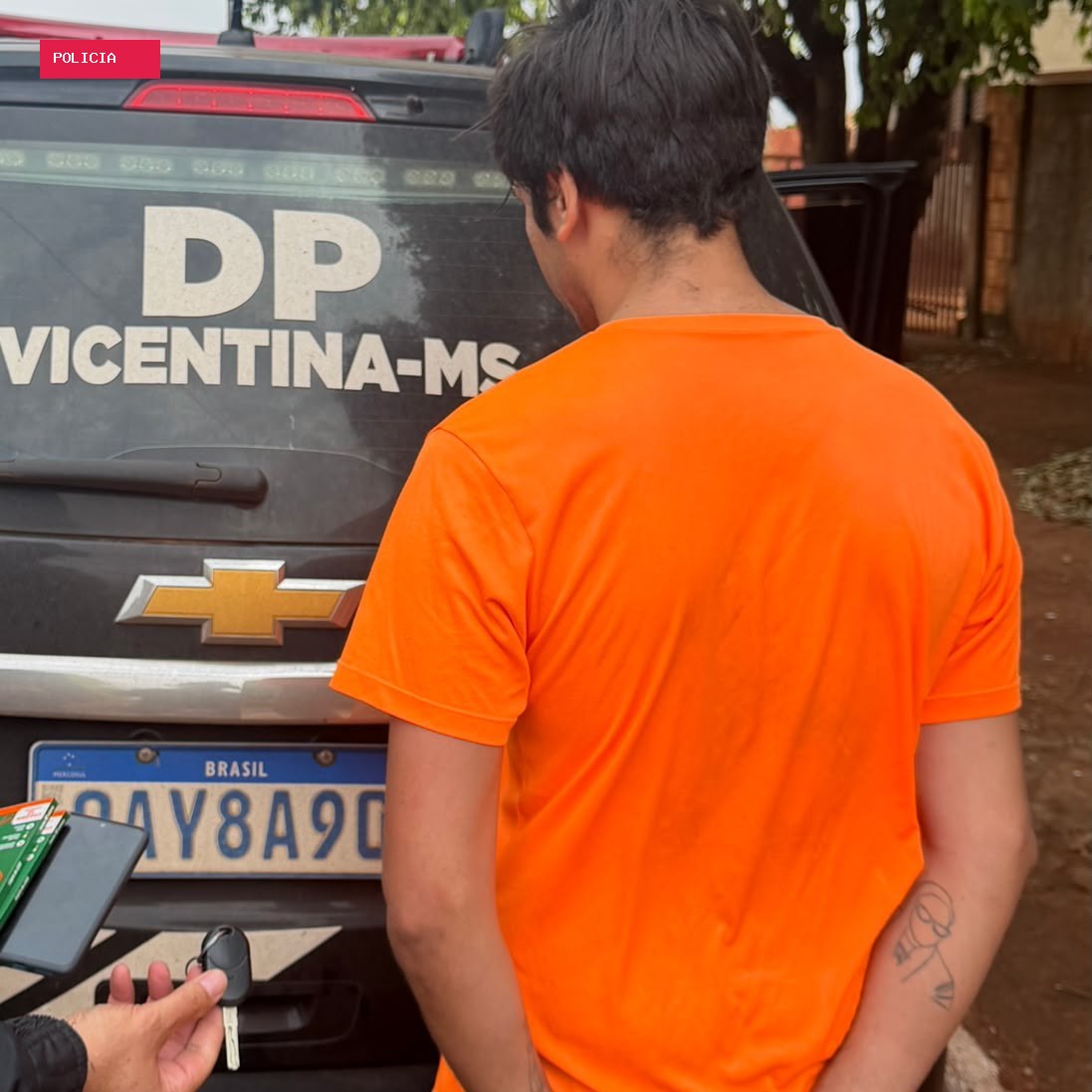 Homem é preso após furtar CRAS 4 dias depois de ser liberado de presídio