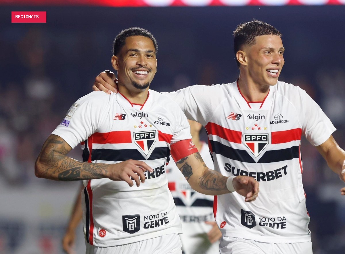 São Paulo vence RB Bragantino e põe fim à série sem vitórias no Brasileirão