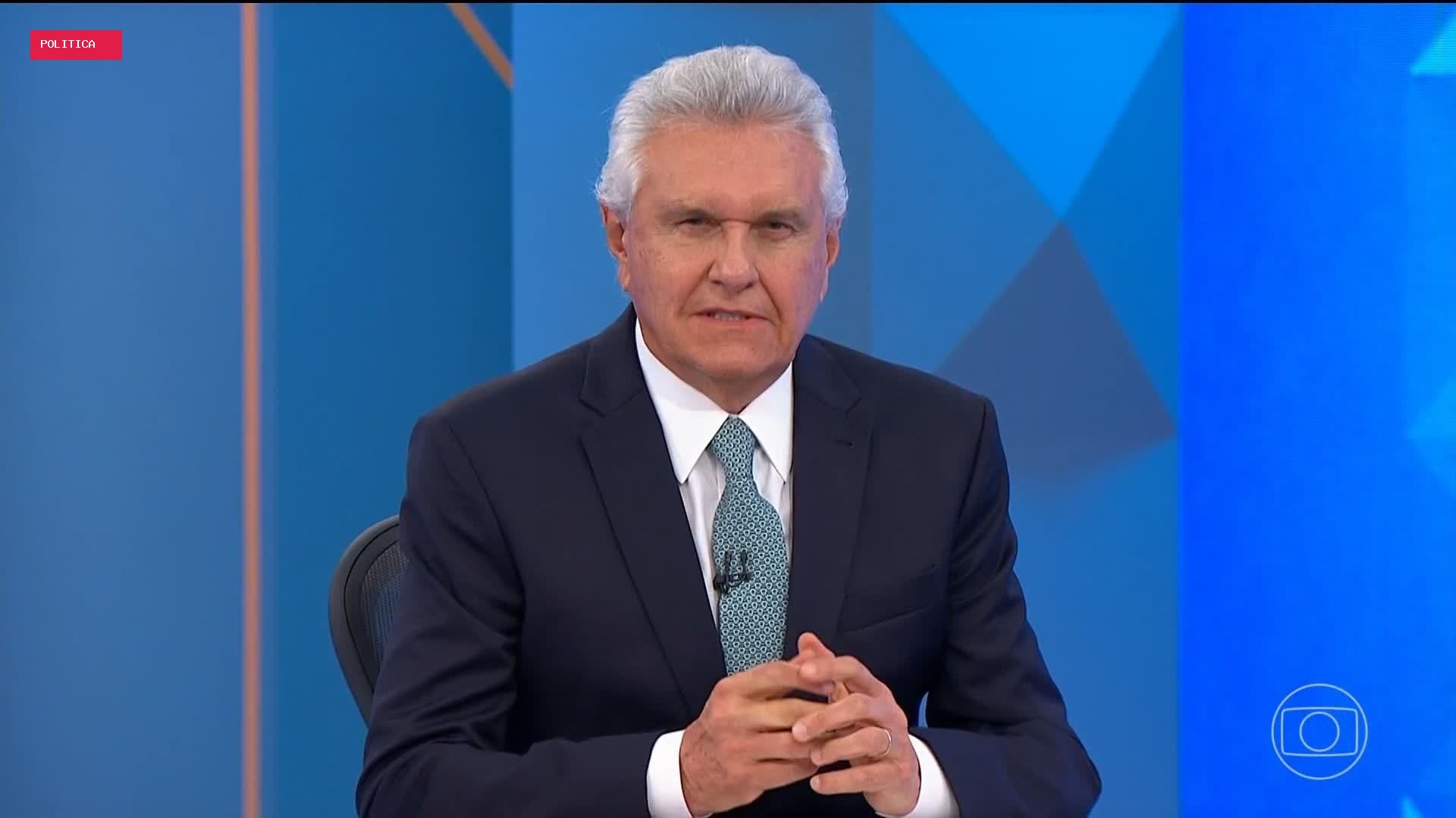 Tralli e Renata entrevistam Ronaldo Caiado, candidato a presidente pelo PSD