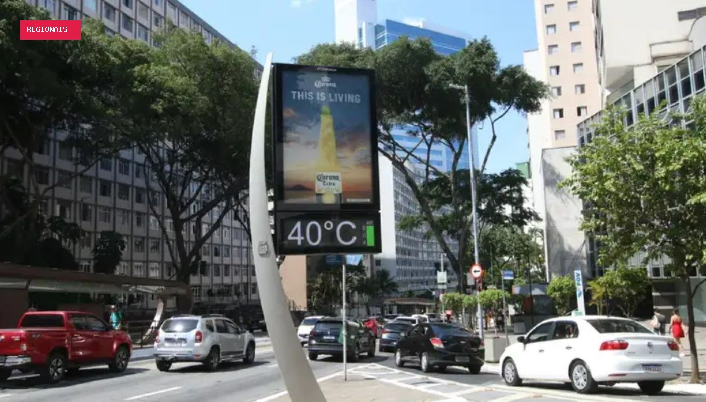 Onda de calor em SP: temperatura pode chegar a 40°C nos próximos dias