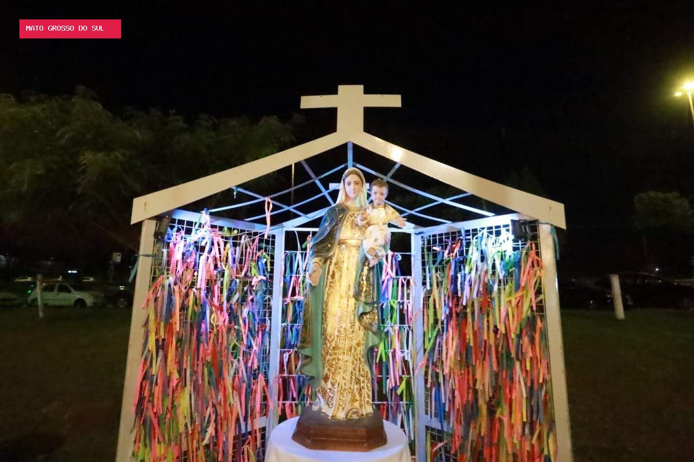 Antiga Cidade do Natal vira ponto de encontro para devotos da Abadia