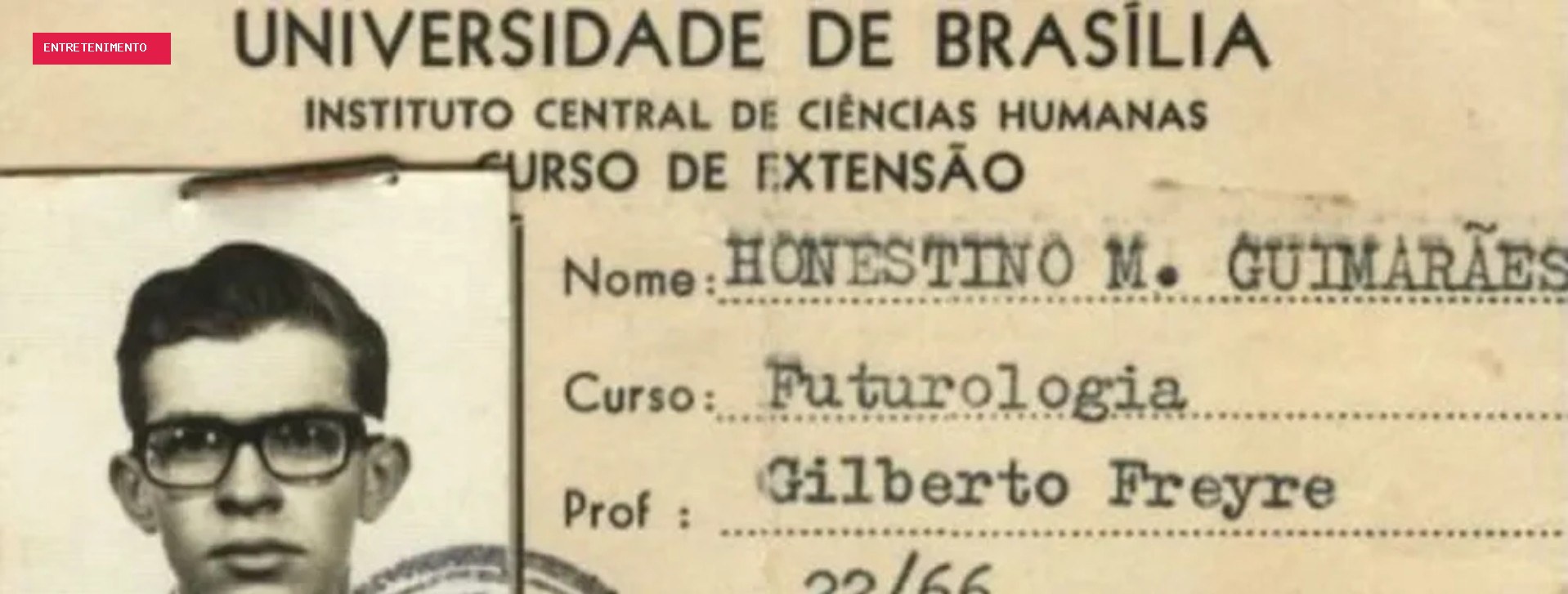 Honestino: estudante símbolo da luta contra a ditadura dá nome a ponte, museu e diretório da UnB