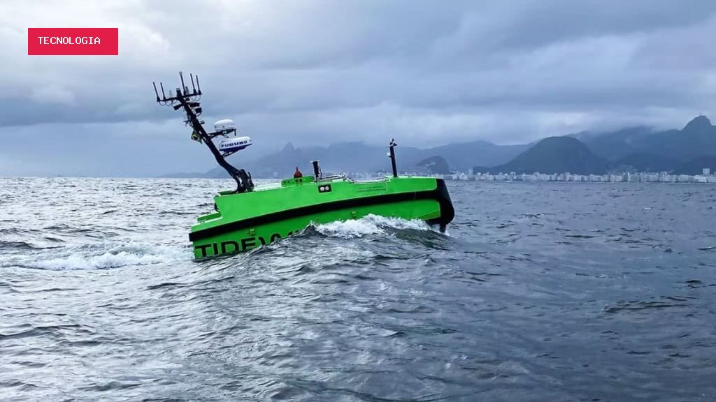 IA já controla embarcações sem tripulação no mar e pode ser operada a 300 km de distância
