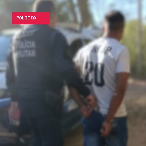 Suspeito de feminicídio é preso em matagal após fugir com filha de 5 anos