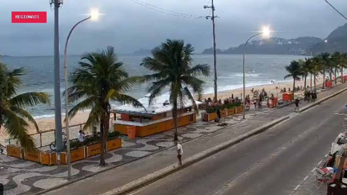 Rio começa semana com previsão de ventos fortes e rajadas de até 76 km/h nesta segunda