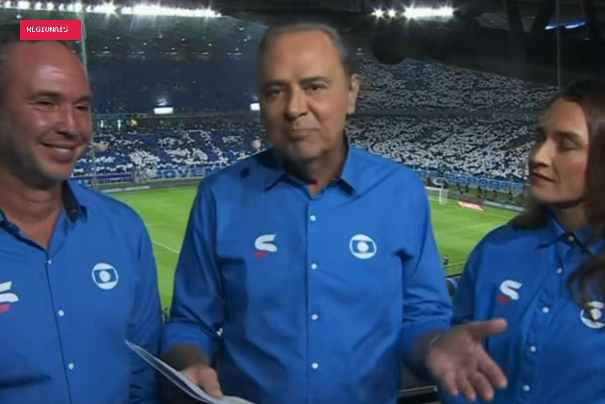 Luís Roberto se emociona em volta à Globo após câncer. Veja vídeo
