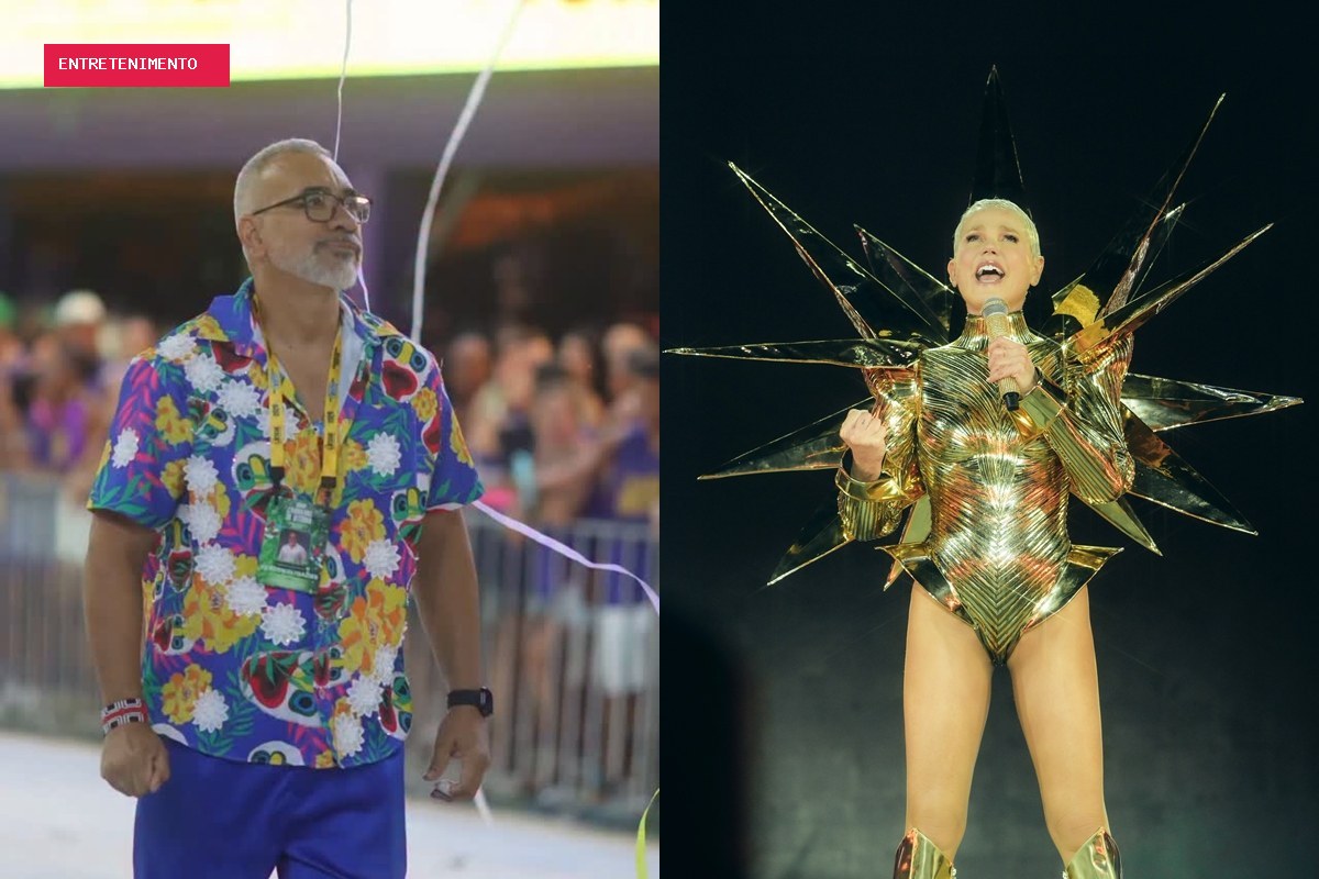 Escola de samba se posiciona sobre treta de Xuxa com carnavalesco