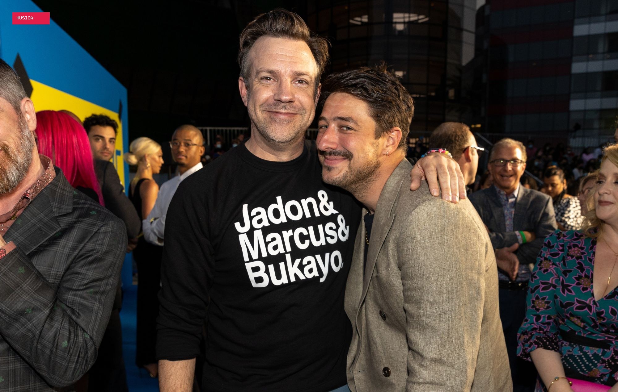 Watch Jason Sudeikis join Mumford & Sons to sing ‘Ted Lasso’ theme at Madison Square Garden