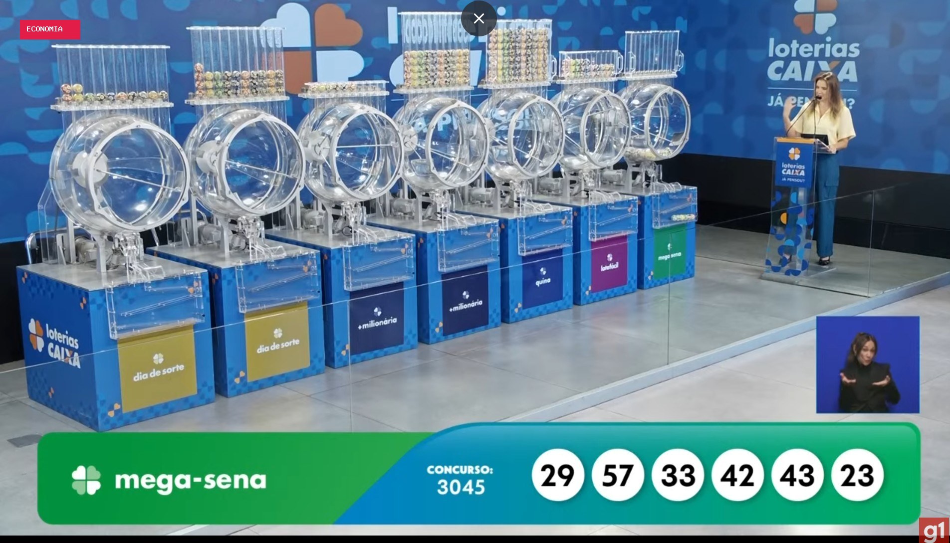 Mega-Sena, concurso 3045: confira os números sorteados