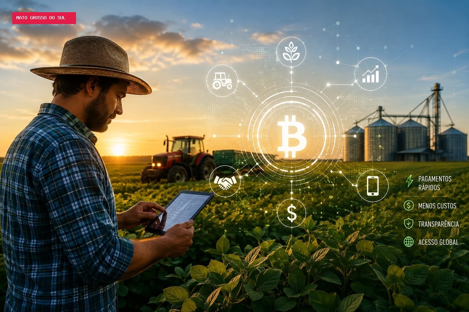 Centro-Oeste puxa a adoção de criptomoedas no país, e o agro é apontado como motor