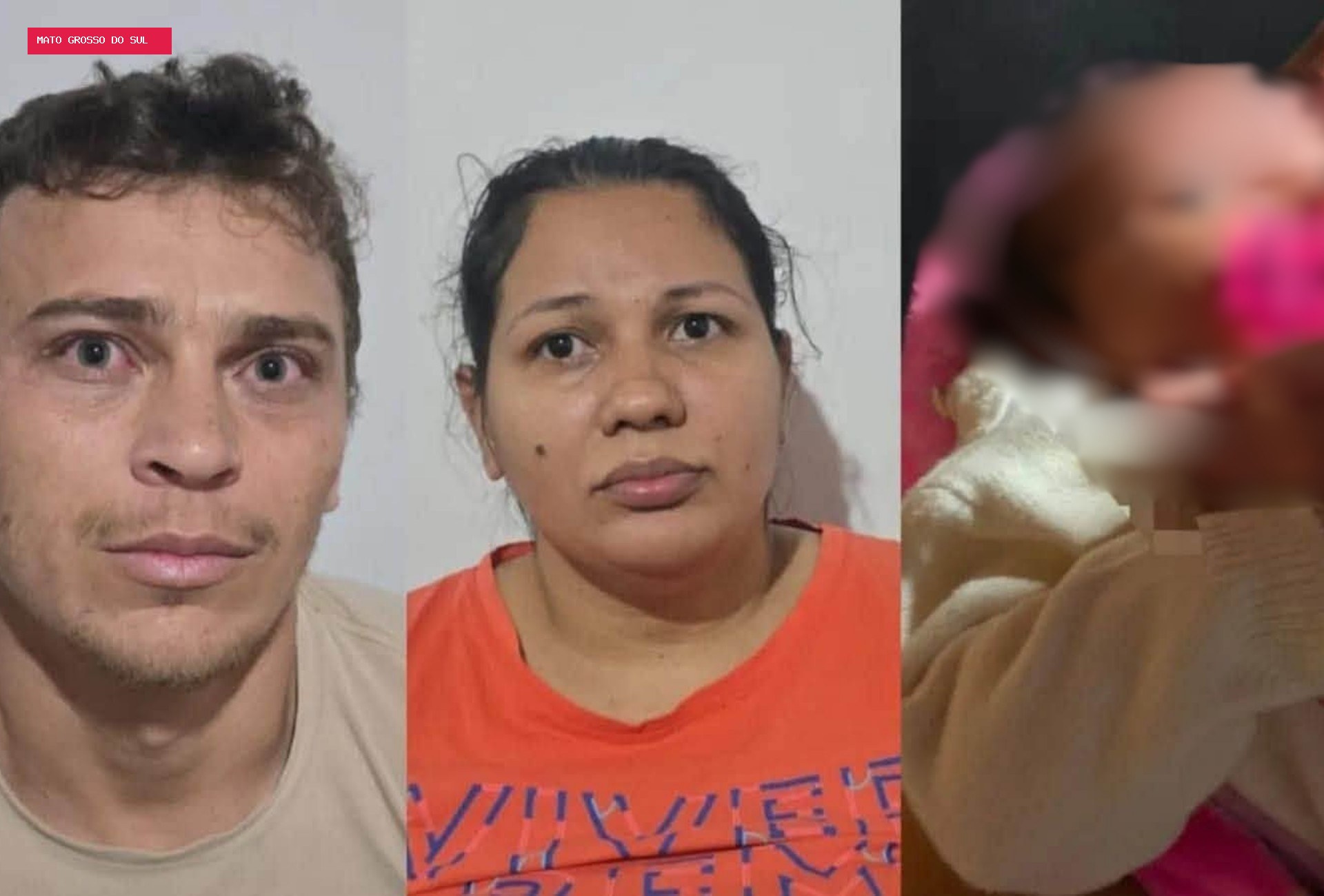 Homem preso por sequestrar bebê em MS usou nome falso e era foragido por homicídio no AM