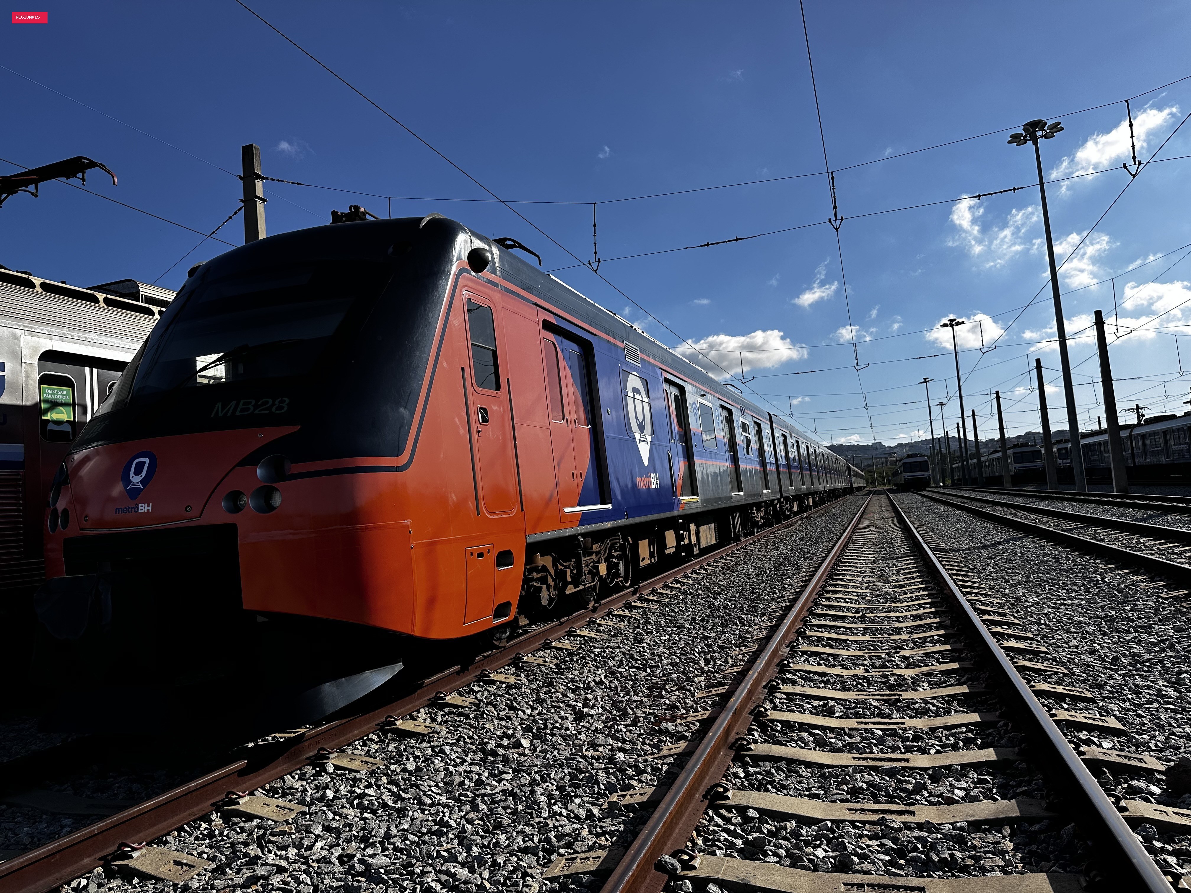 Intervalo entre trens do metrô de BH fica maior a partir desta segunda
