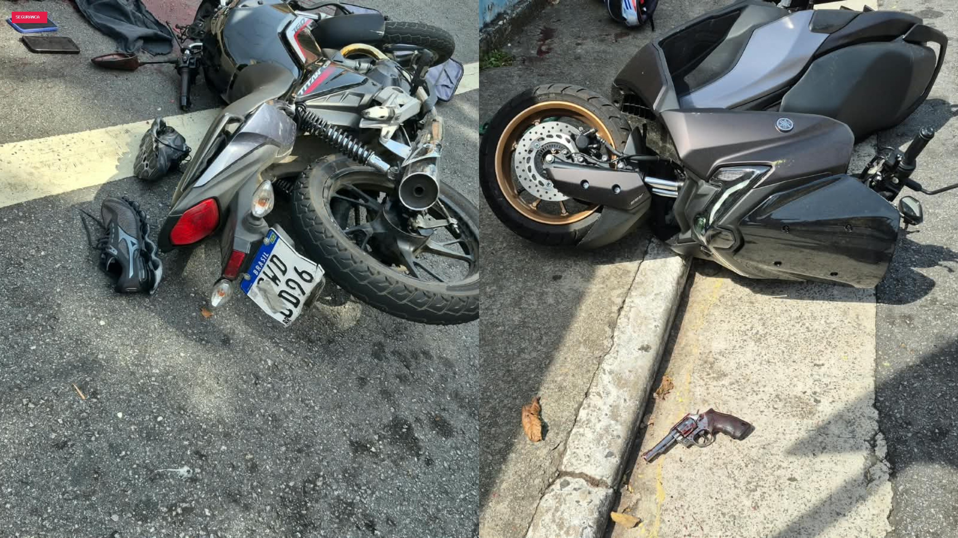 Vídeo mostra momento em que filho de policial civil é baleado no peito durante tentativa de roubo em SP