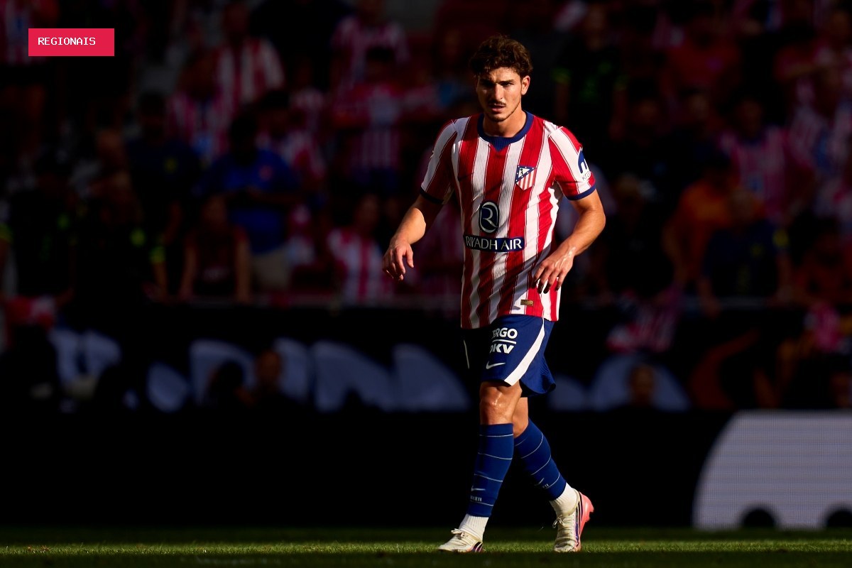 Após faltar treinos no Atleti, Julián Álvarez faz atividade sozinho no CT