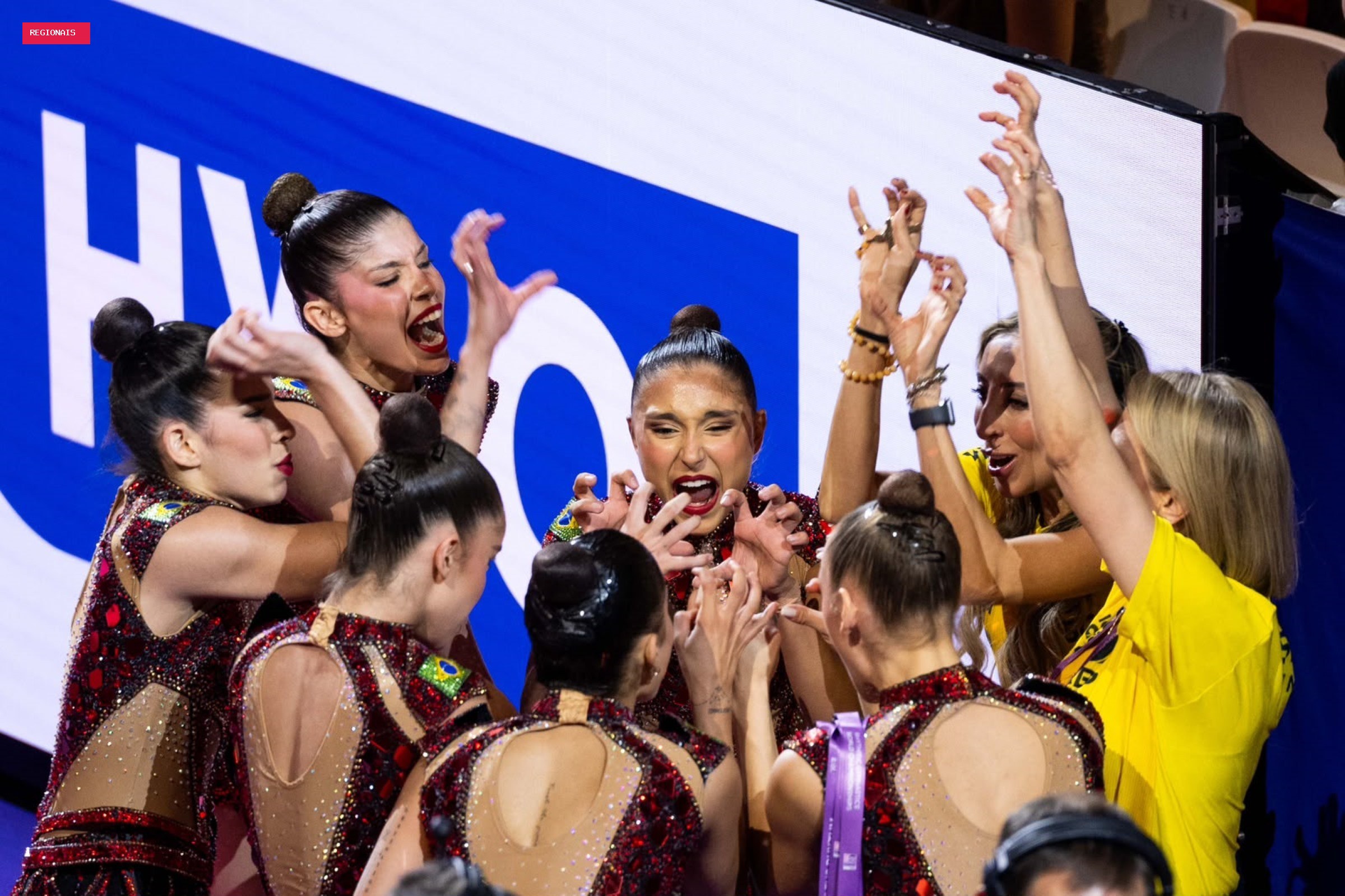 Brasil é bronze no Mundial de Ginástica e garante vaga nas Olimpíadas