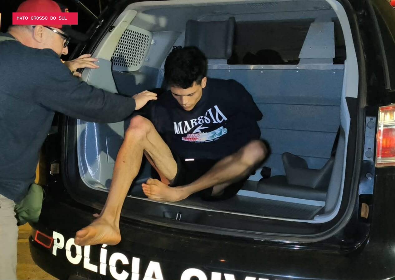 Suspeito de executar jovem de 19 anos em garagem é preso