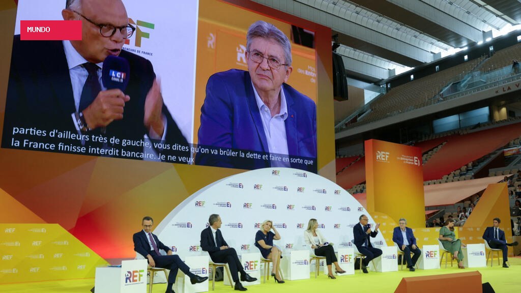 French presidential candidates clash at first debate before upcoming elections