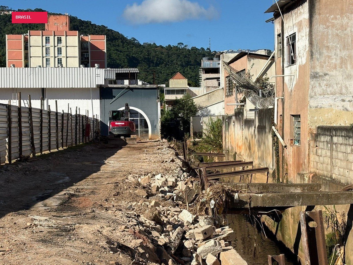 Primeira fase de obra no Córrego São Pedro começa nesta segunda em Juiz de Fora