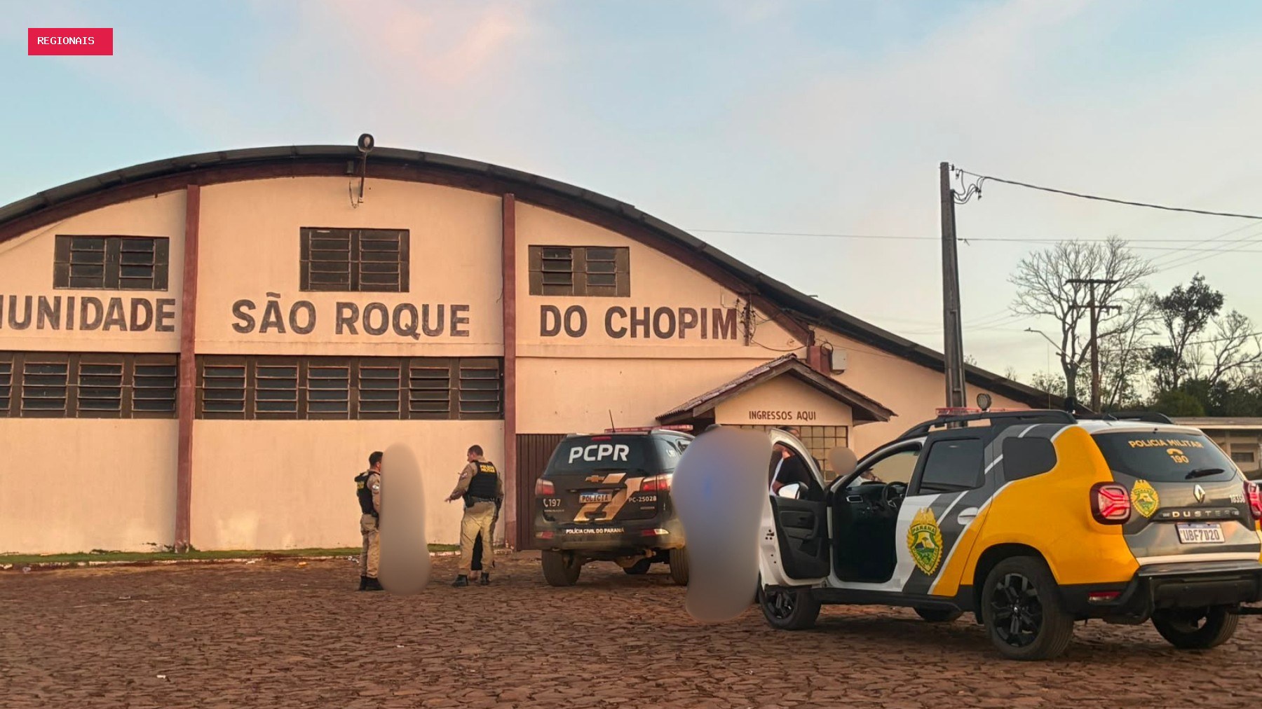Criança de 5 anos e outras três pessoas são baleadas durante tiroteio em festa comunitária no Paraná