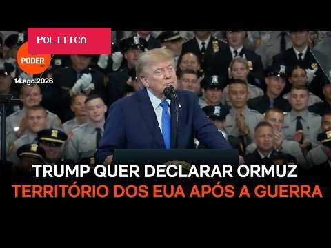 Trump quer declarar estreito de Ormuz como território dos EUA