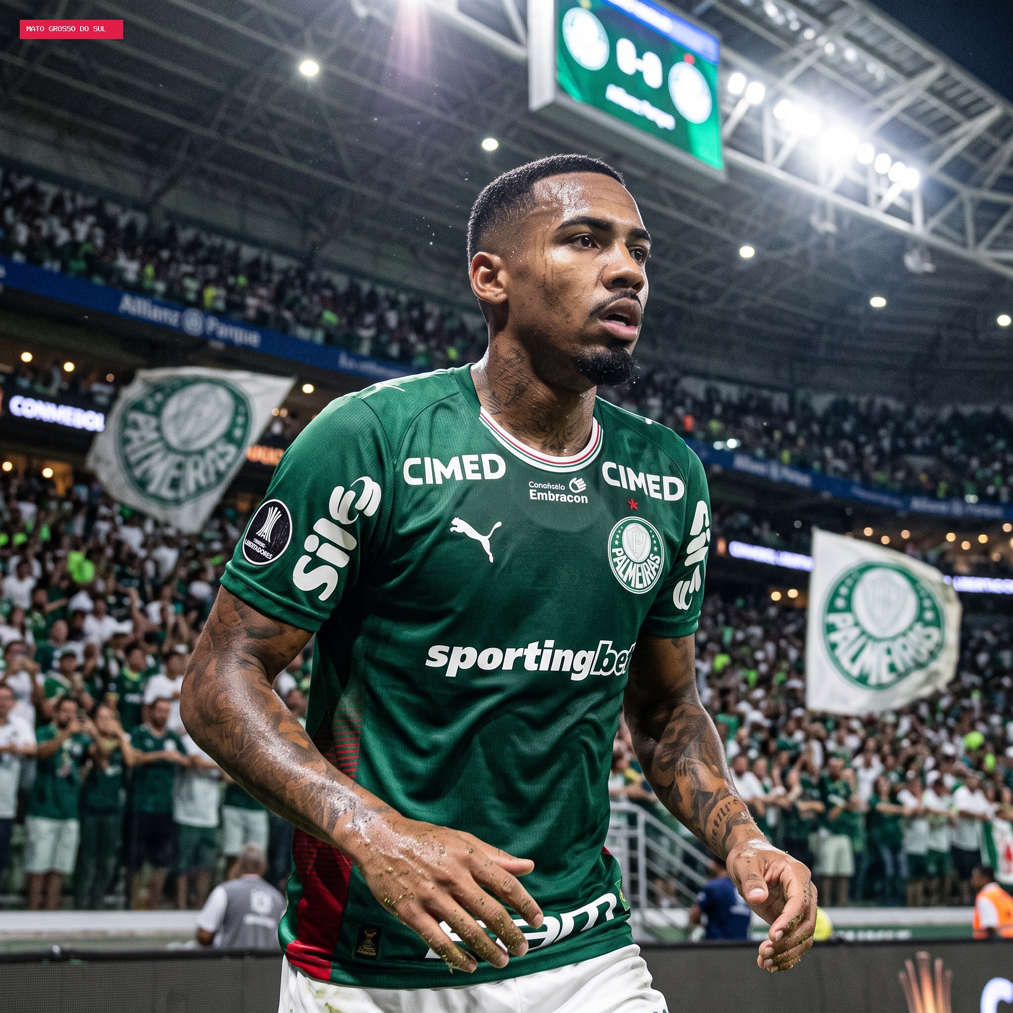 Abel elogia Allan e diz que Palmeiras só negocia atacante por valor alto