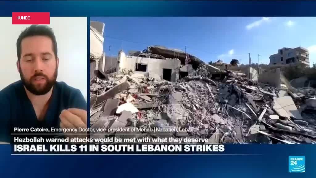 South Lebanon: Doctor describes escalating humanitarian toll