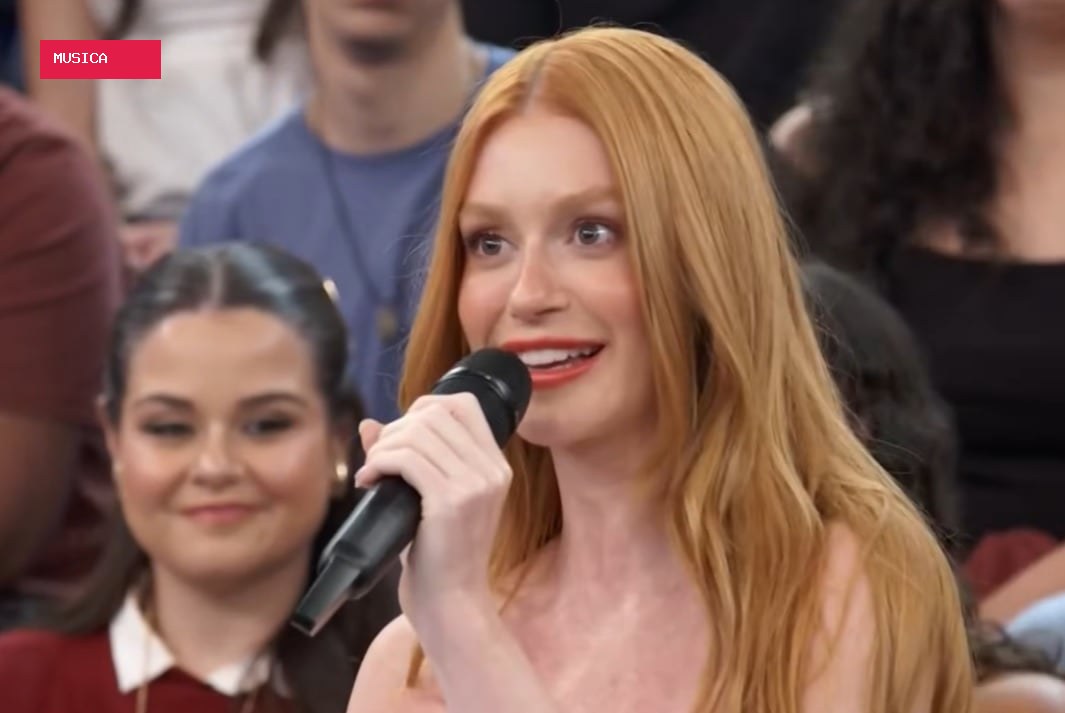 Nova Fernanda Torres? Marina Ruy Barbosa viraliza ao participar do Altas Horas: “velocidade 0.5x”