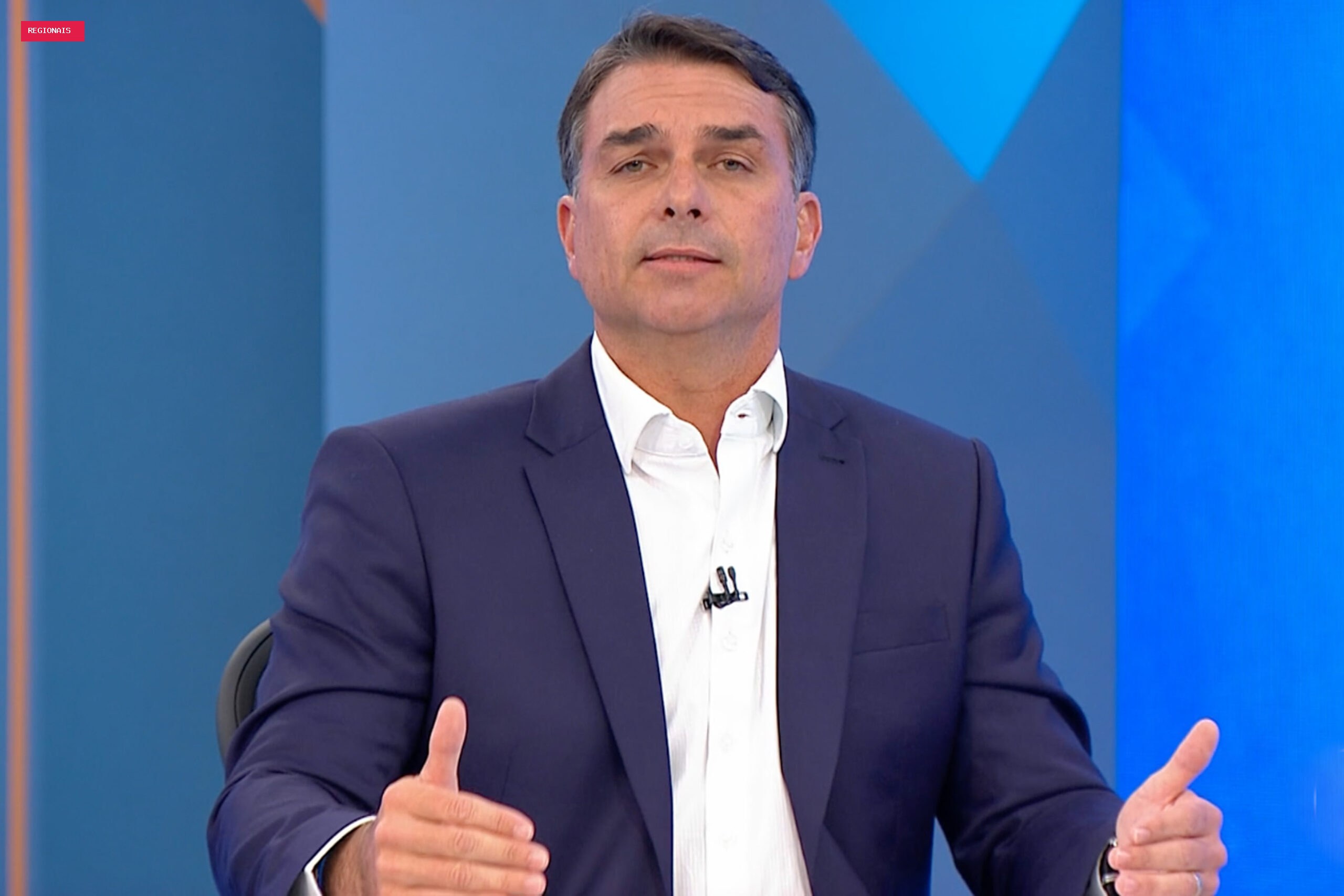 No JN, Flávio Bolsonaro admite que vai respeitar o resultado das eleições