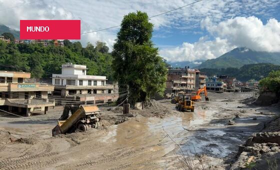 Nepal em alerta: novo risco de enxurrada suspende resgates