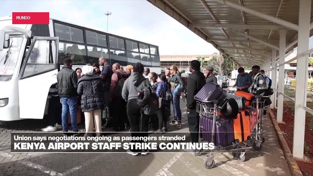 Kenya airport staff strike delays thousands of passengers